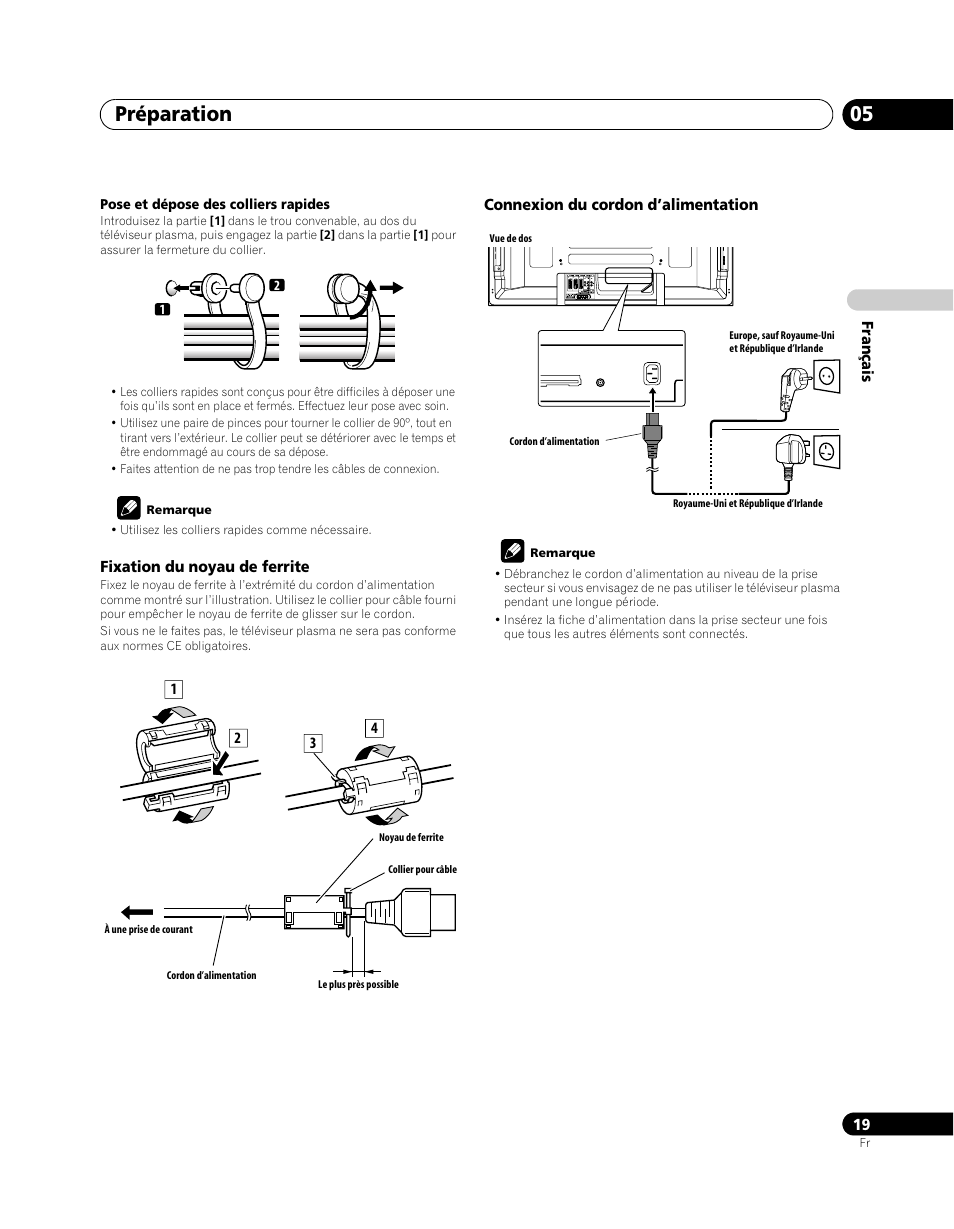 Préparation 05 | Pioneer PDP-SX5080D User Manual | Page 97 / 236