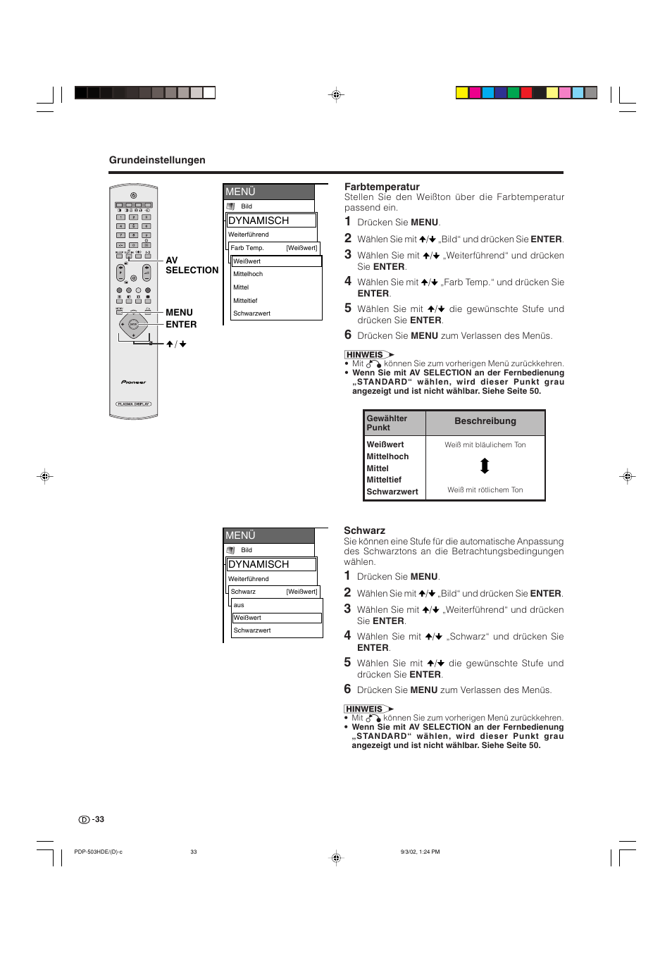 Pioneer PDP-503HDE User Manual | Page 163 / 194