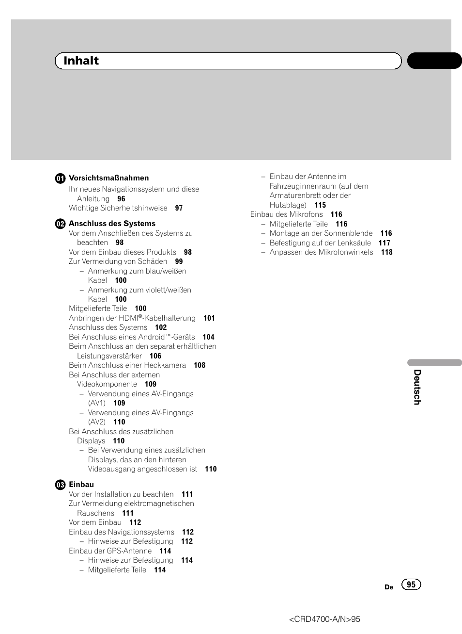 Pioneer AVIC-F850BT User Manual | Page 95 / 148