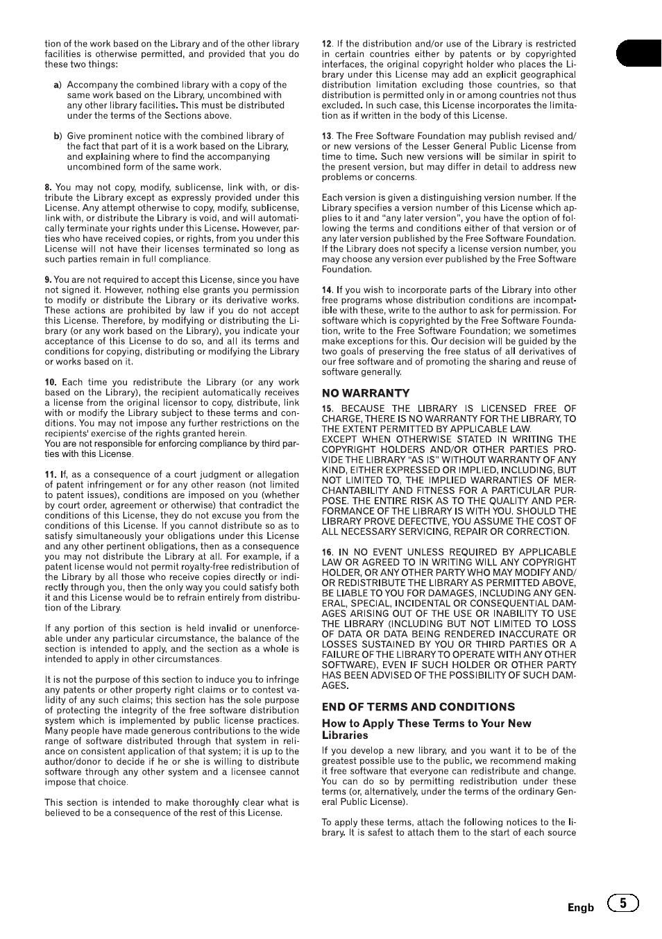 Pioneer CNSD-450FM User Manual | Page 5 / 32