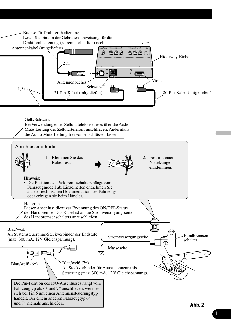Pioneer AVH-P6600DVD User Manual | Page 33 / 85