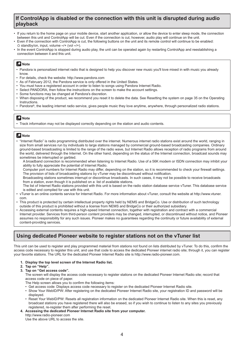Pioneer XW-SMA1-K User Manual | Page 4 / 5