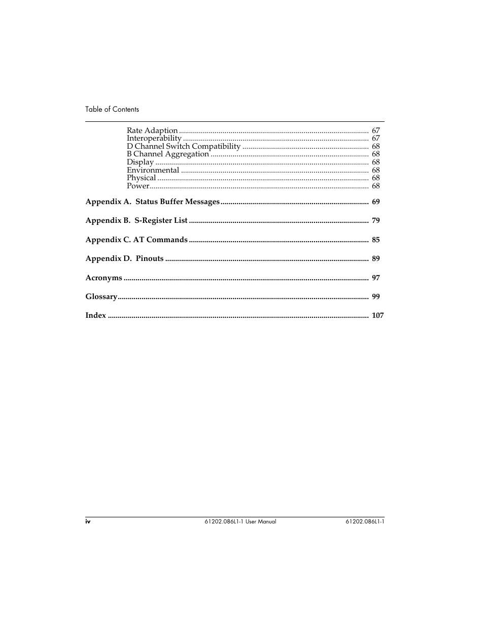 ADTRAN ISU 512 User Manual | Page 12 / 129