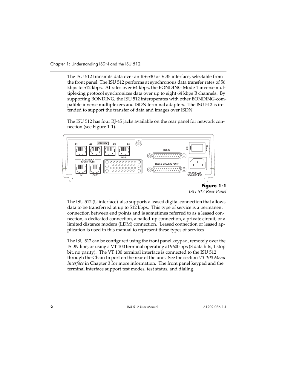 ADTRAN ISU 512 User Manual | Page 18 / 129