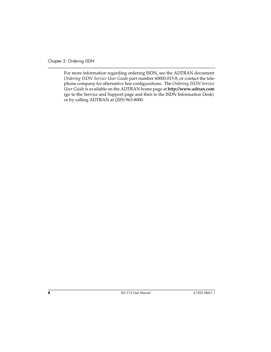 ADTRAN ISU 512 User Manual | Page 24 / 129