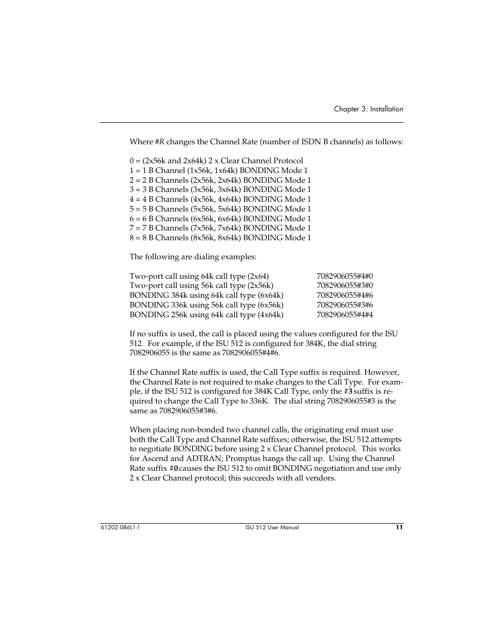 ADTRAN ISU 512 User Manual | Page 27 / 129