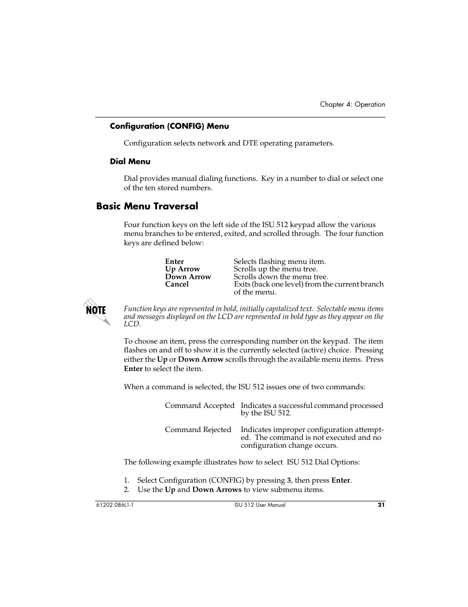 ADTRAN ISU 512 User Manual | Page 37 / 129