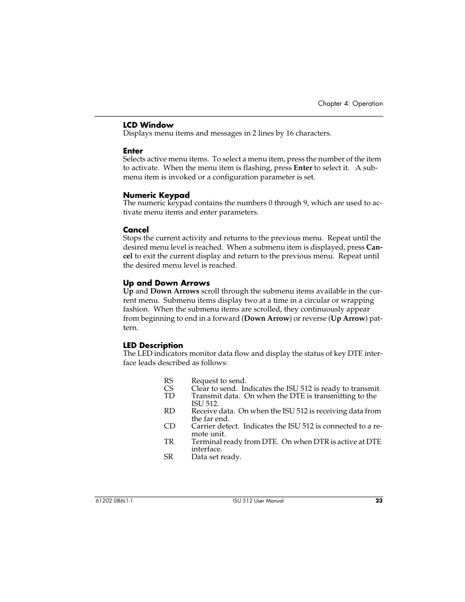 ADTRAN ISU 512 User Manual | Page 39 / 129