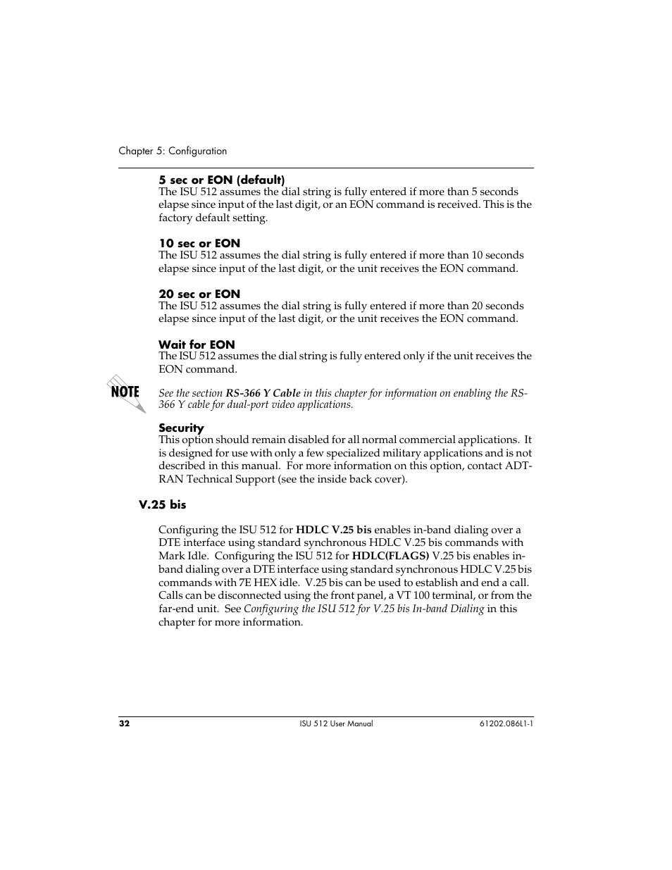 ADTRAN ISU 512 User Manual | Page 48 / 129