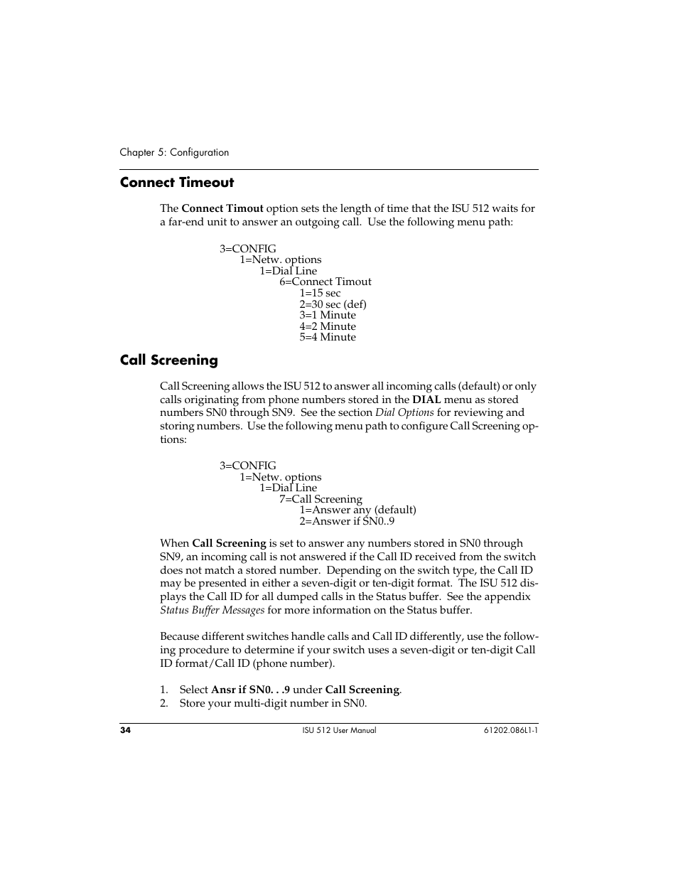ADTRAN ISU 512 User Manual | Page 50 / 129