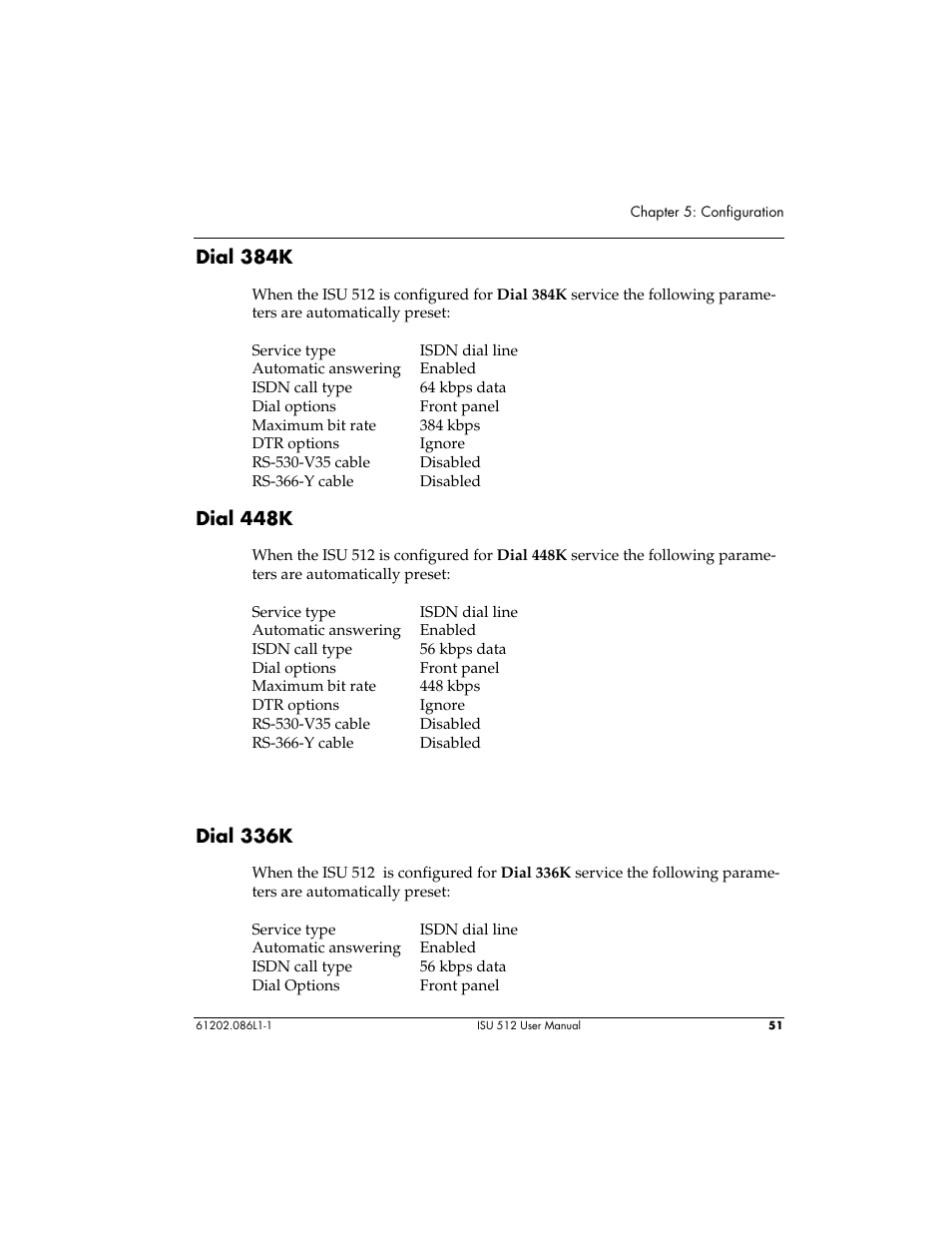 ADTRAN ISU 512 User Manual | Page 67 / 129