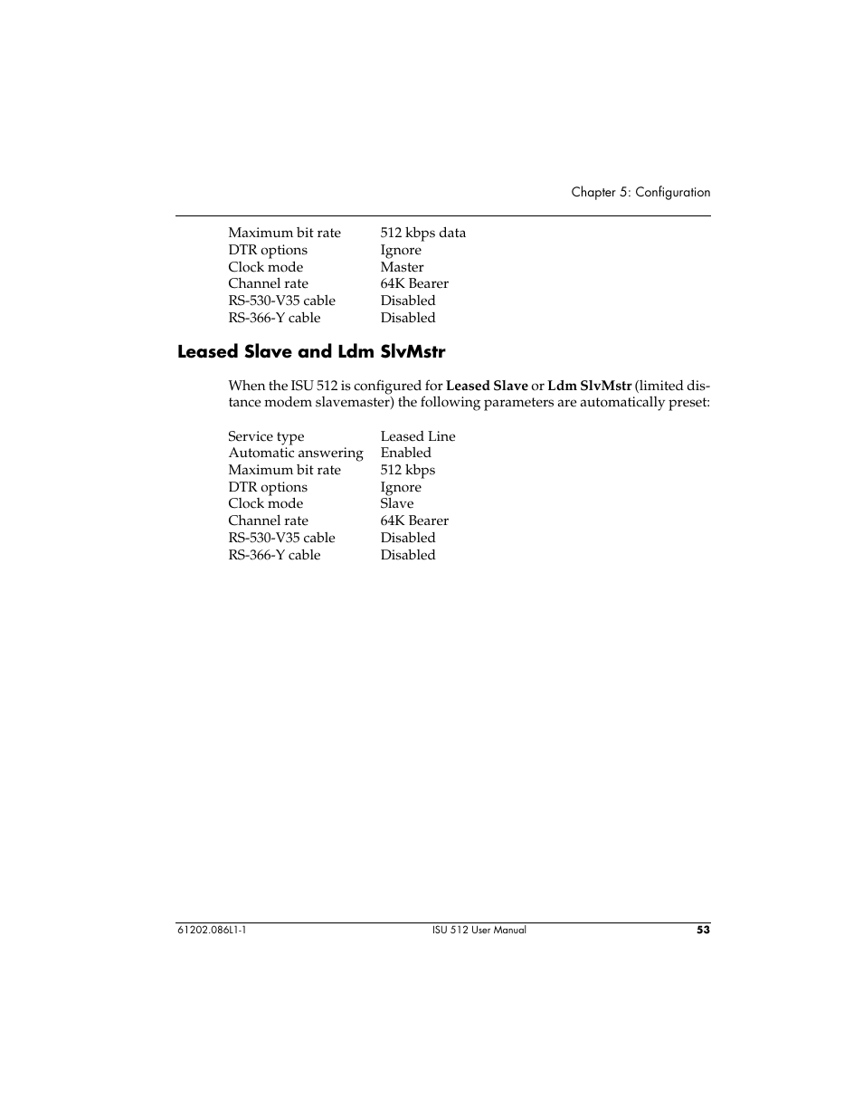 ADTRAN ISU 512 User Manual | Page 69 / 129