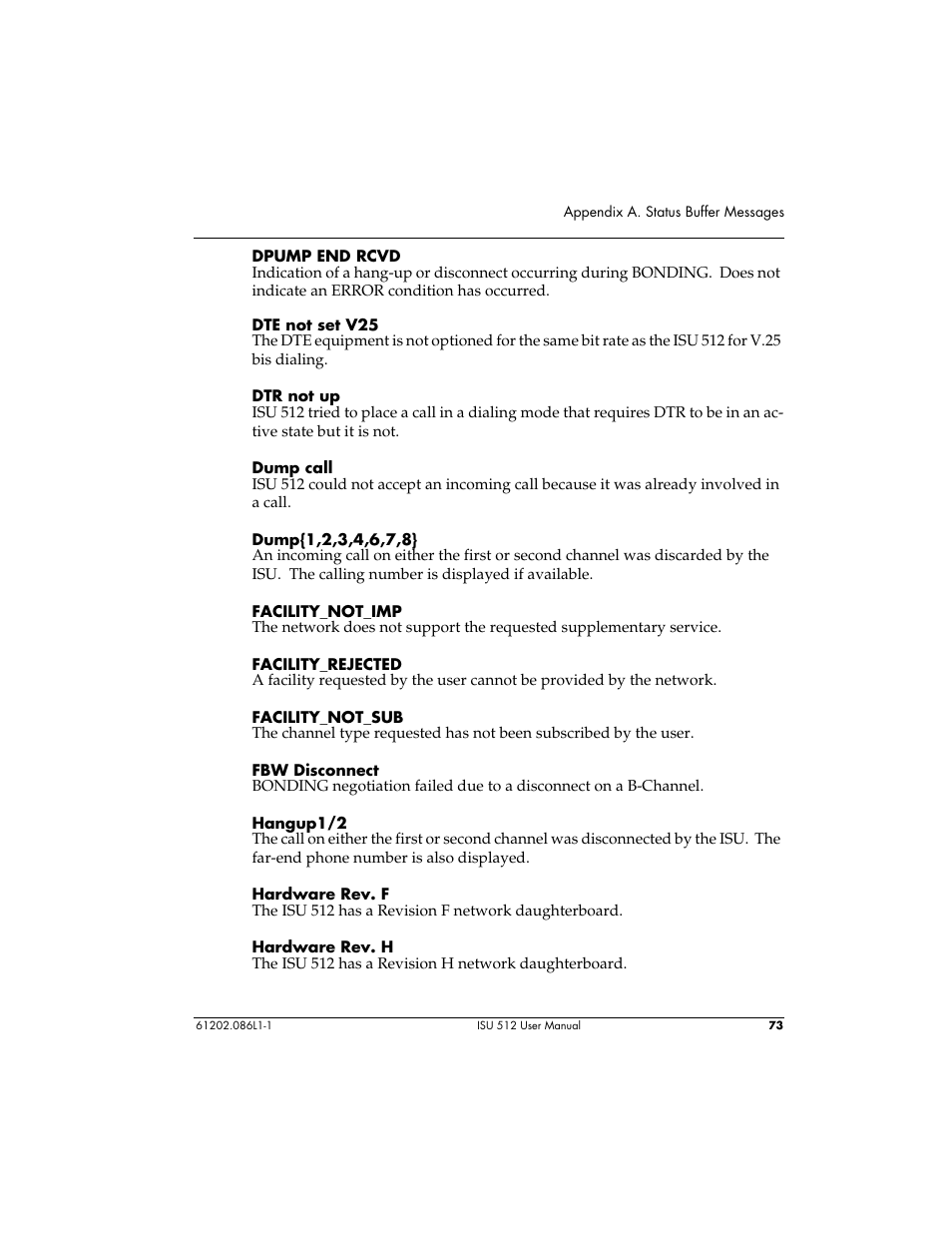 ADTRAN ISU 512 User Manual | Page 89 / 129