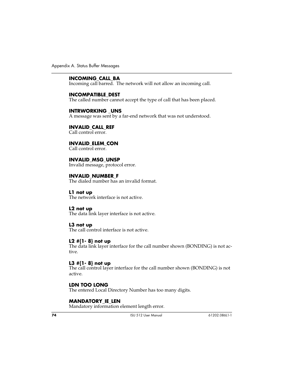 ADTRAN ISU 512 User Manual | Page 90 / 129