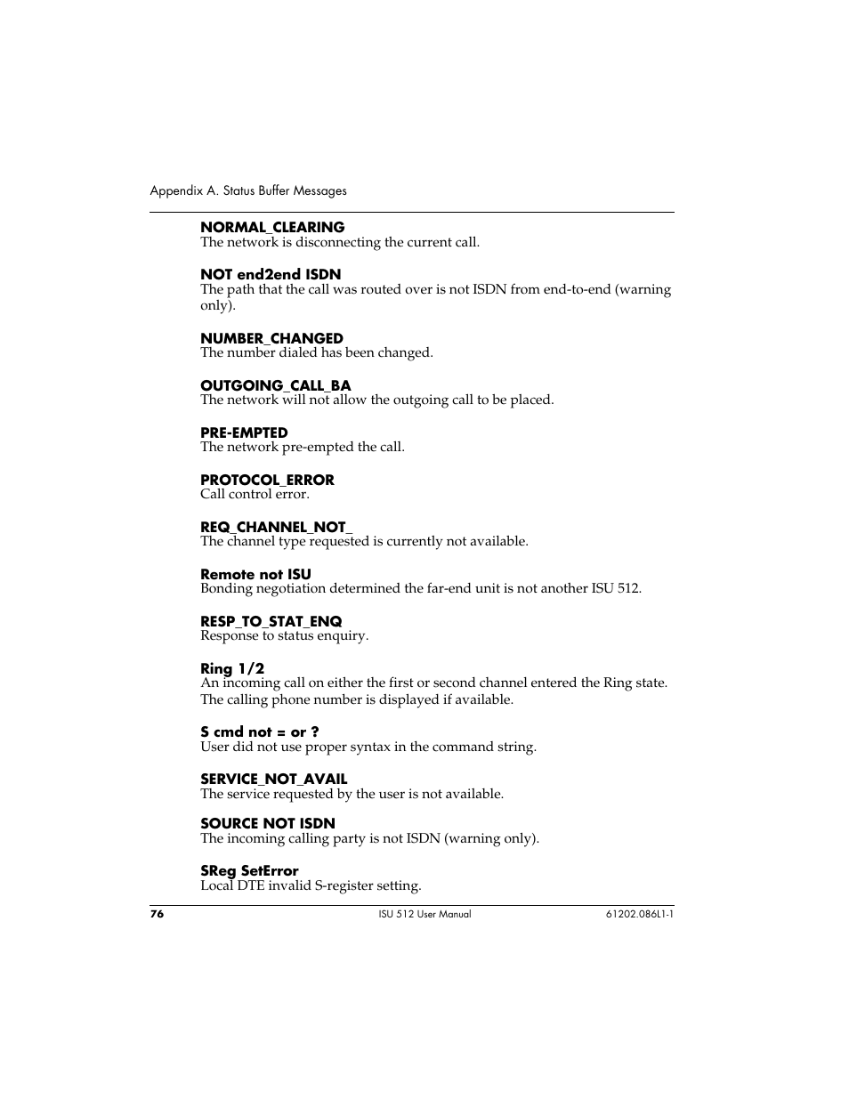 ADTRAN ISU 512 User Manual | Page 92 / 129