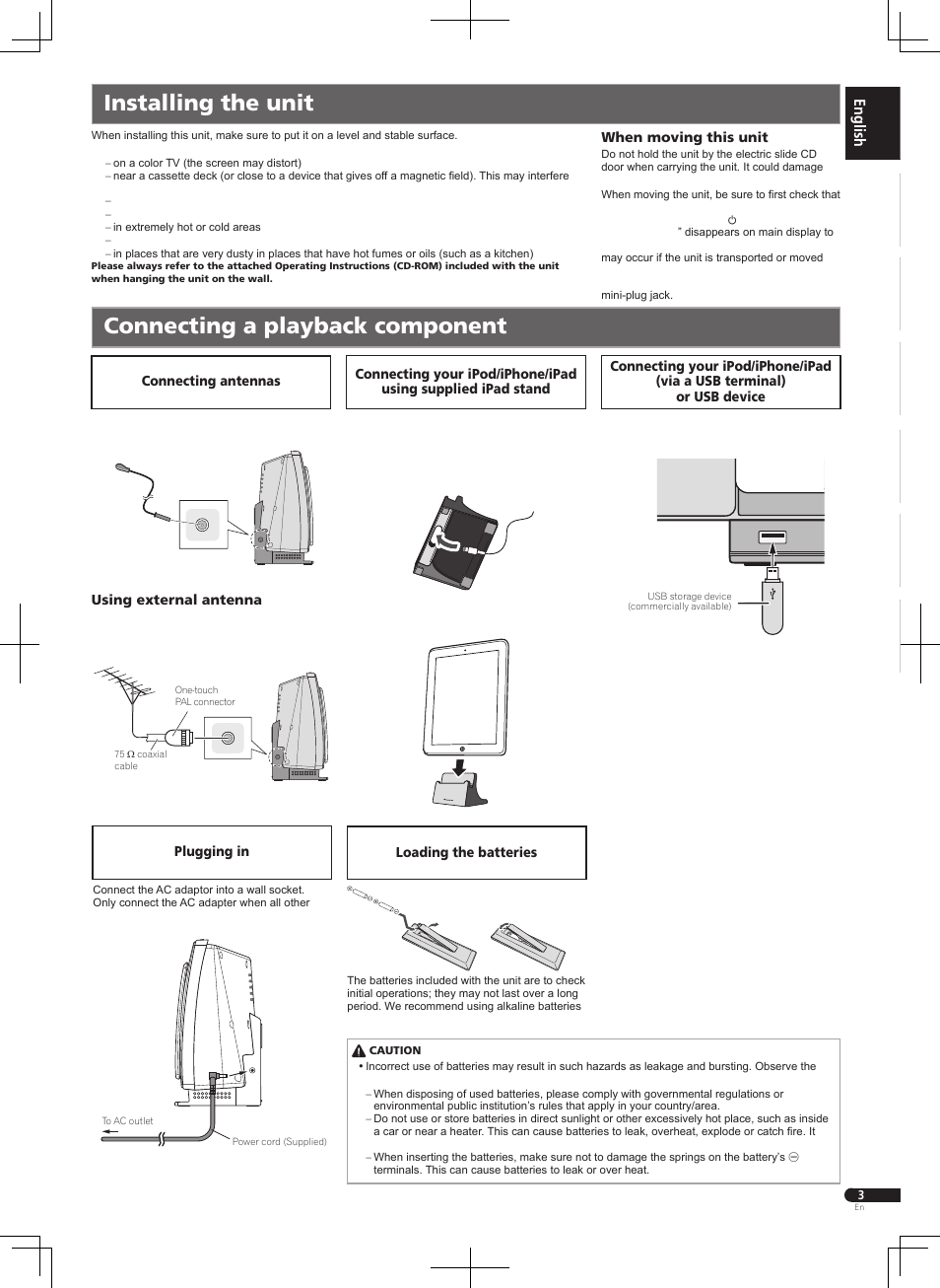 Pioneer X-SMC01BT-W User Manual | Page 3 / 24