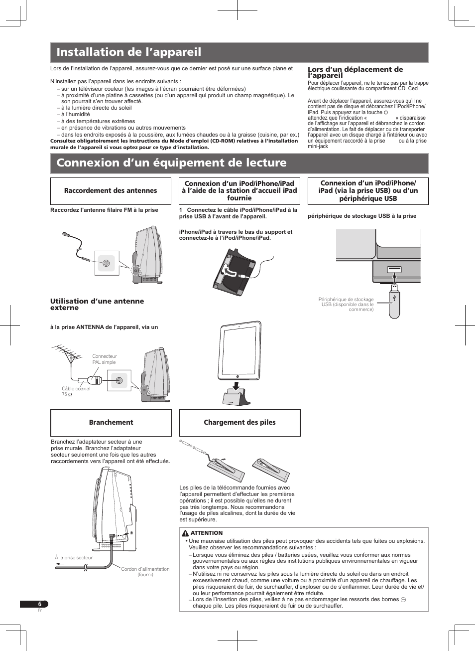 Pioneer X-SMC01BT-W User Manual | Page 6 / 24