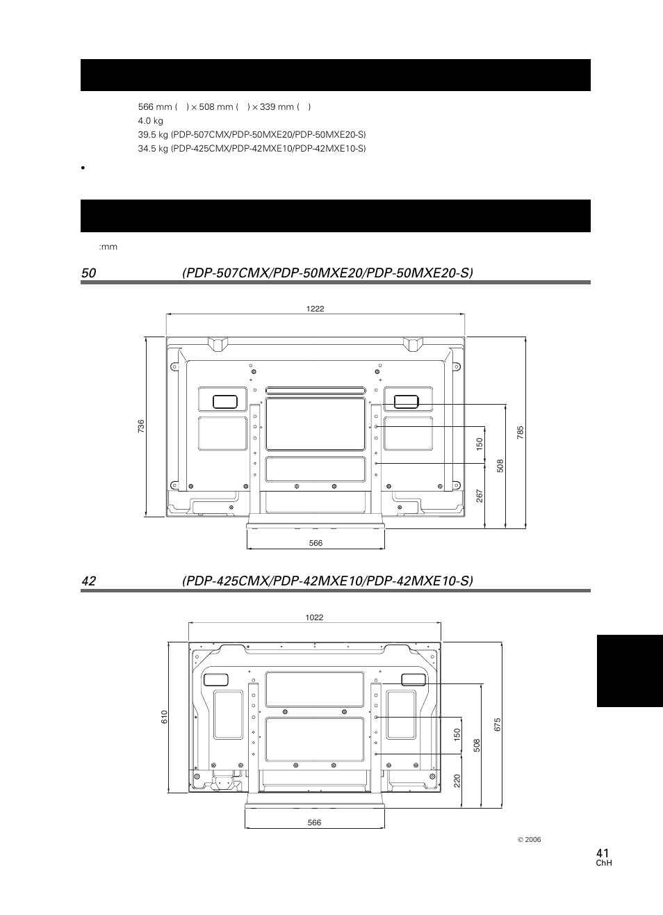 Pioneer PDK-TS07 User Manual | Page 41 / 42