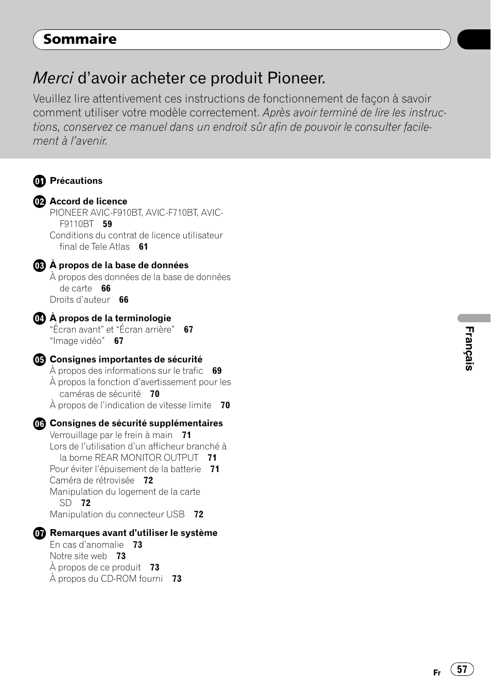 Pioneer AVIC-F9110BT User Manual | Page 57 / 108