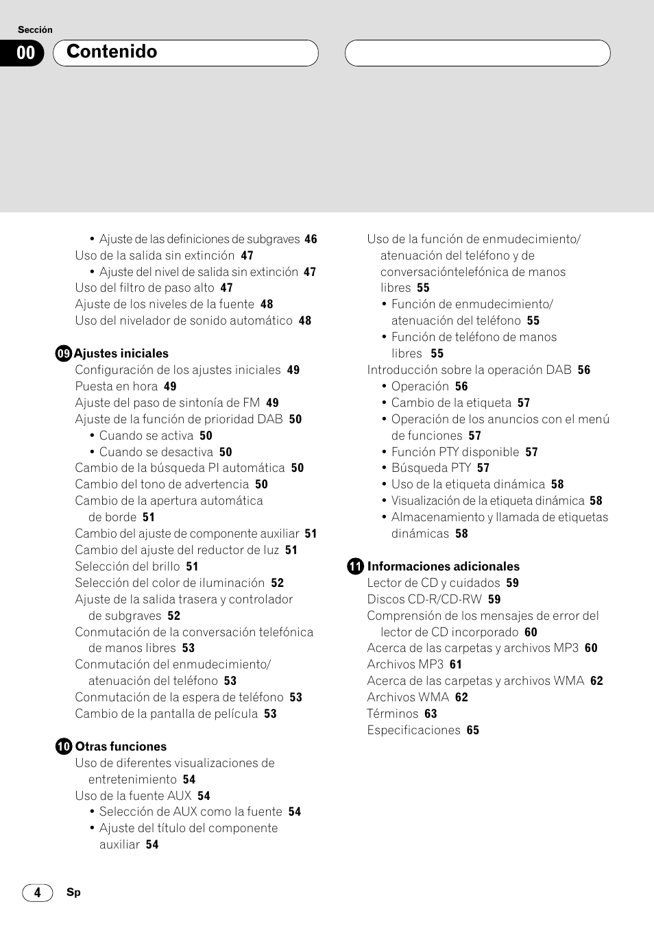 Pioneer DEH-P8400MP User Manual | Page 68 / 132