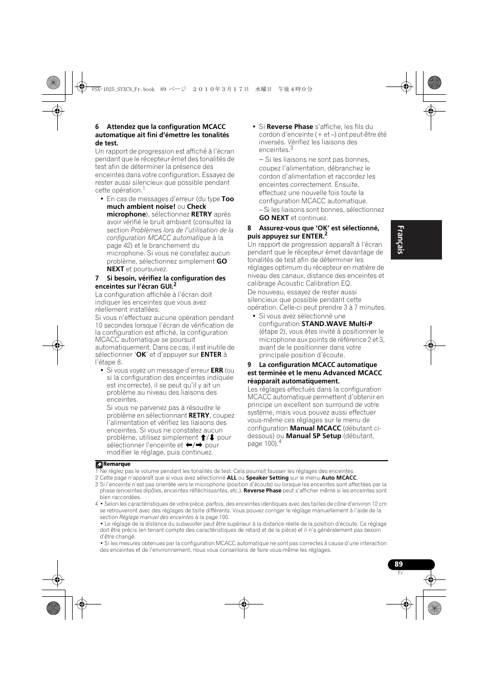 Pioneer VSX-920-K User Manual | Page 221 / 400