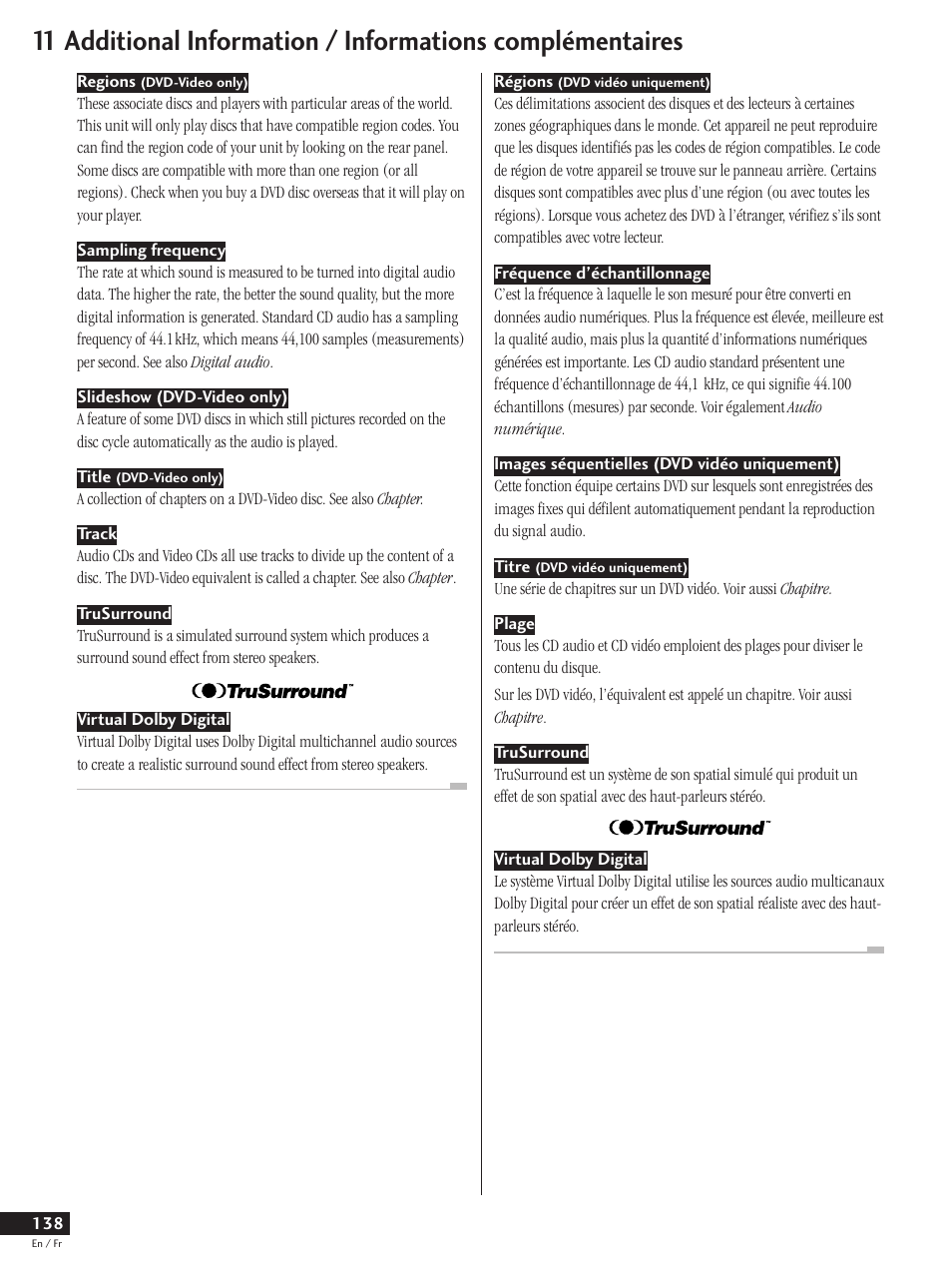 Pioneer DV-737 User Manual | Page 138 / 156