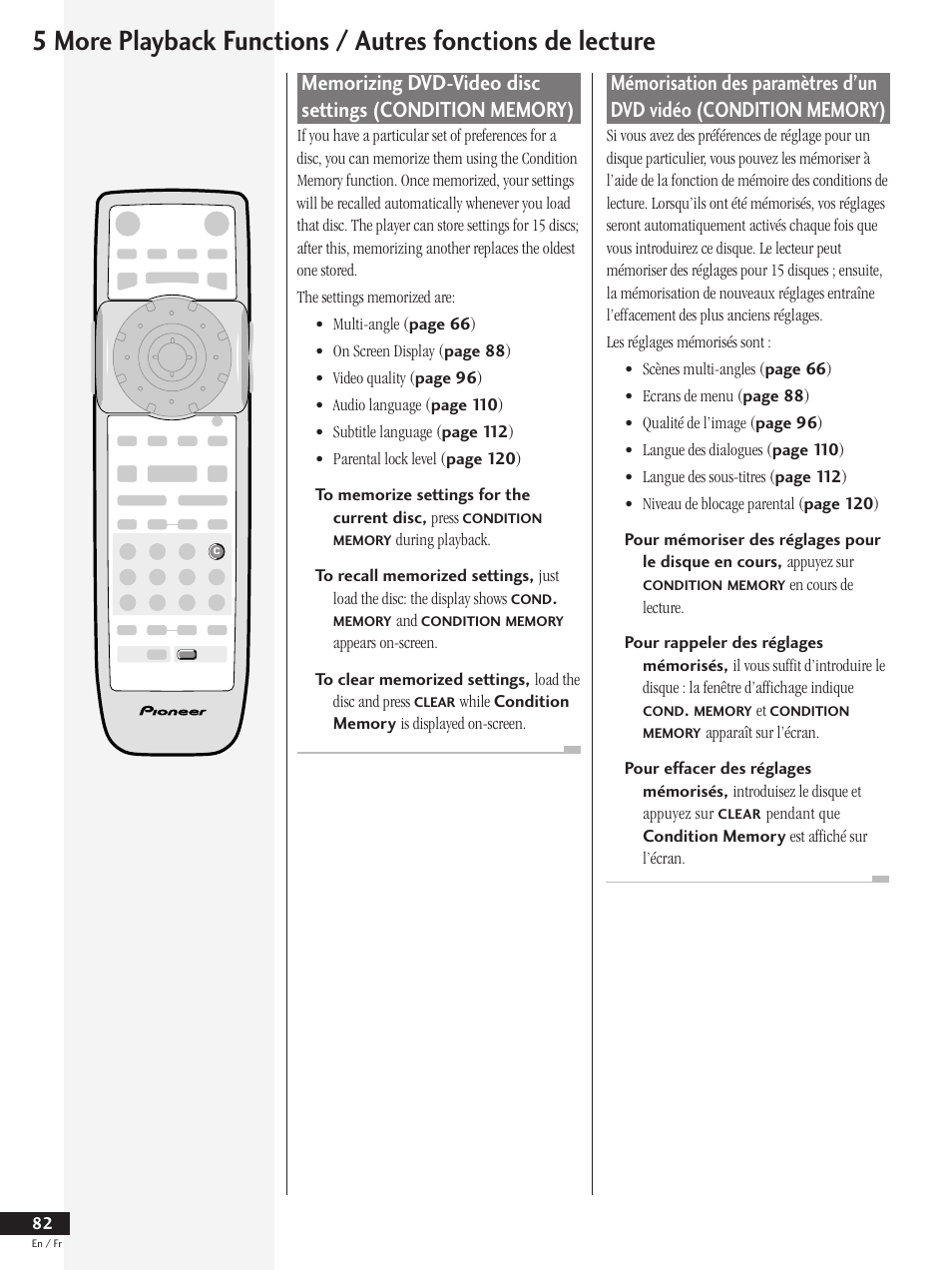 Pioneer DV-737 User Manual | Page 82 / 156