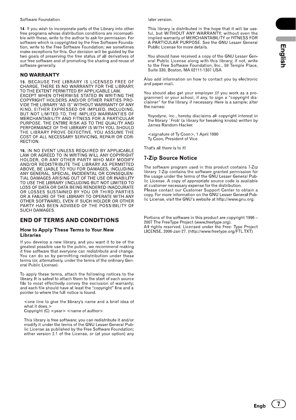 Pioneer AVIC-F220 User Manual | Page 7 / 124