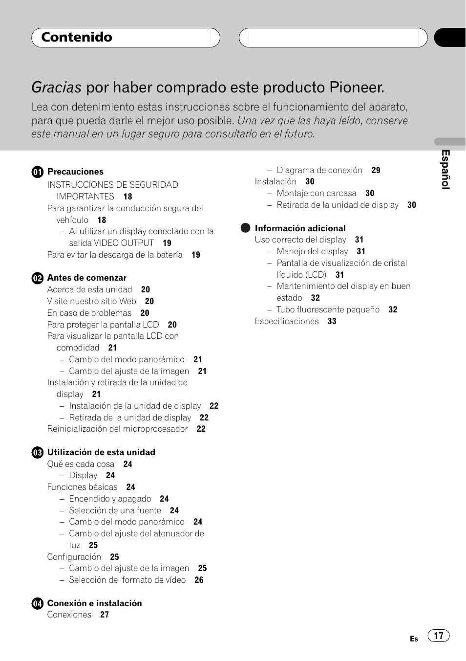 Pioneer AVD-W7900 User Manual | Page 17 / 117