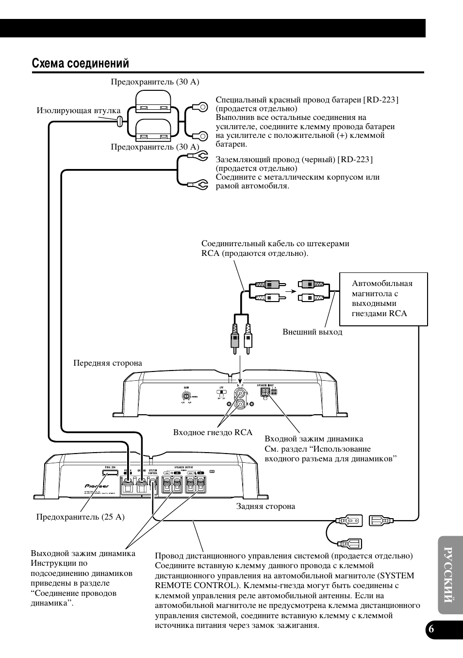 Ëıâï‡ тув‰лмвмли | Pioneer GM-3300T User Manual | Page 79 / 85