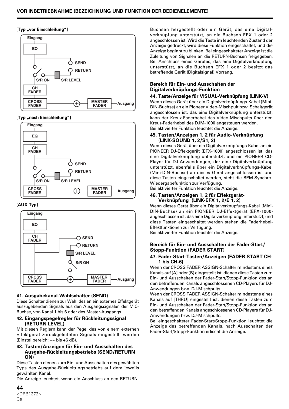 Pioneer DJM-1000 User Manual | Page 44 / 98