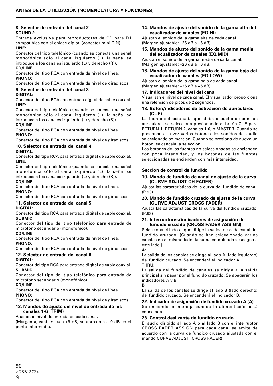 Pioneer DJM-1000 User Manual | Page 90 / 98