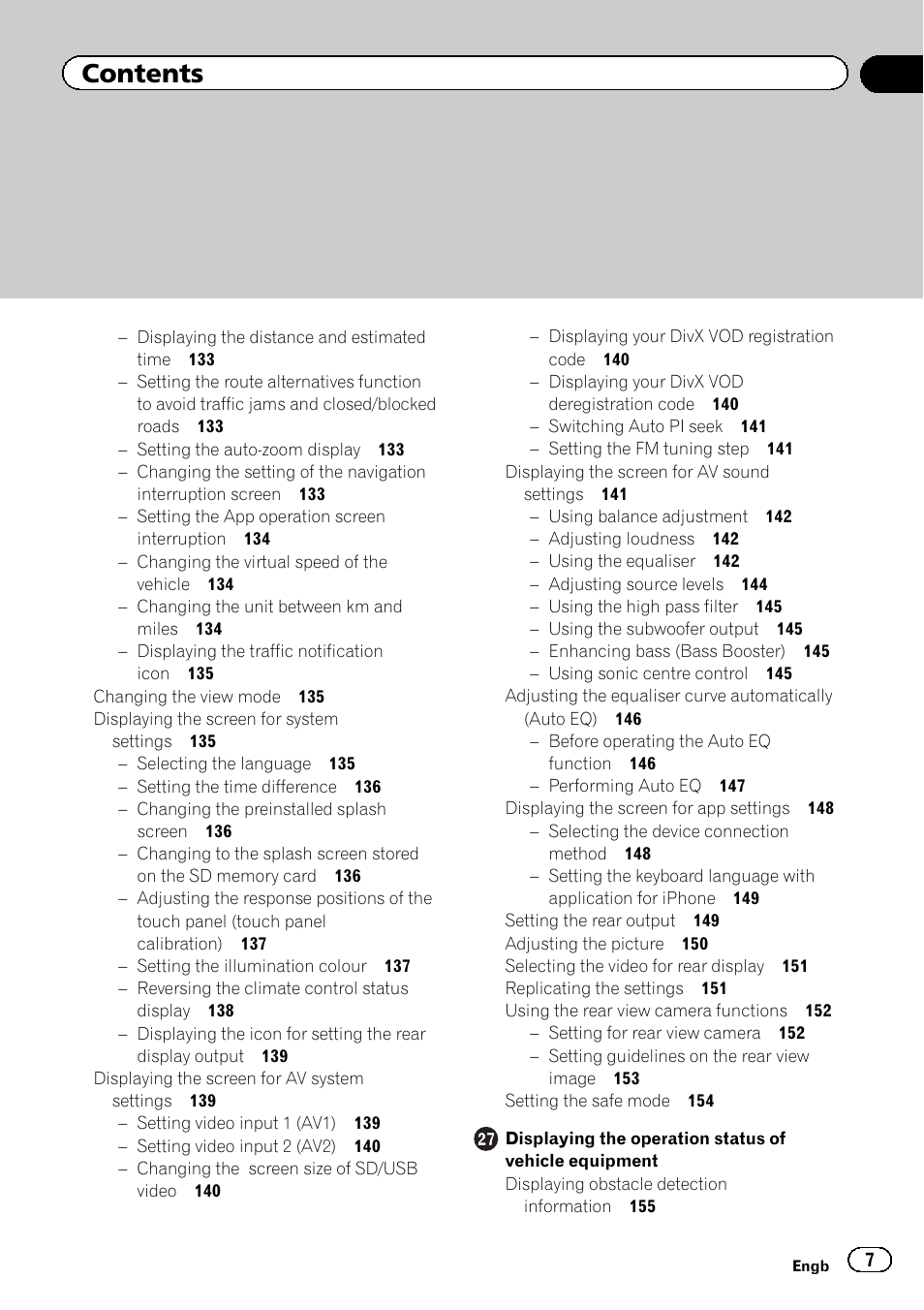Pioneer AVIC-F950BT User Manual | Page 7 / 200