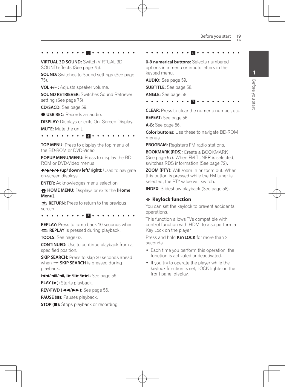 Pioneer BCS-HF828 User Manual | Page 19 / 100