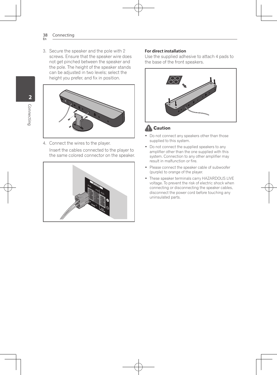 Pioneer BCS-HF828 User Manual | Page 38 / 100