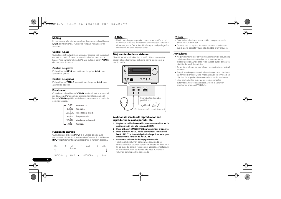 Mejoramiento de su sistema, Timer | Pioneer XC-HM70-K User Manual | Page 78 / 224