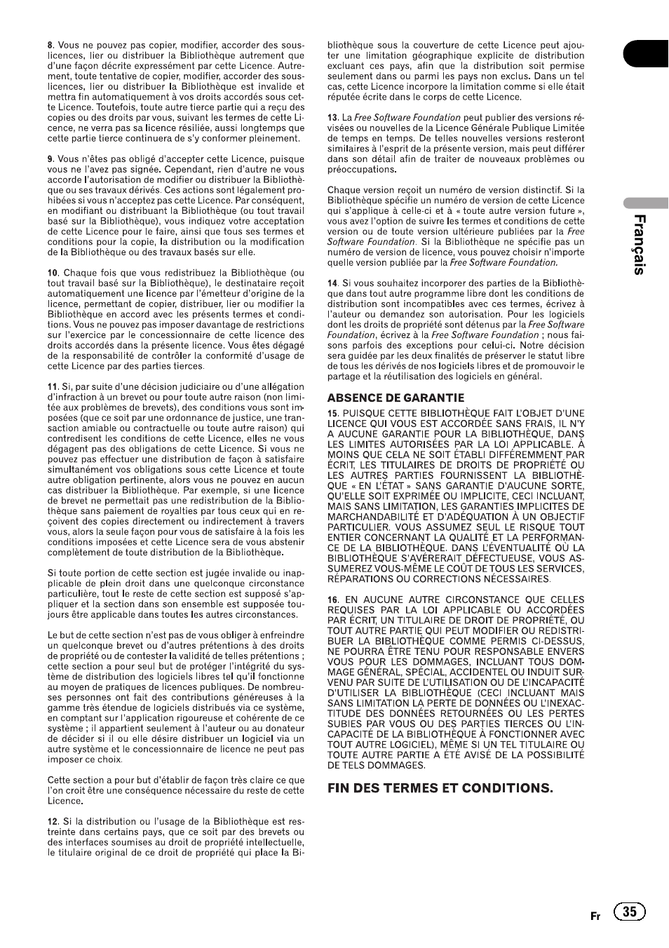 Pioneer AVIC-F10BT User Manual | Page 35 / 164