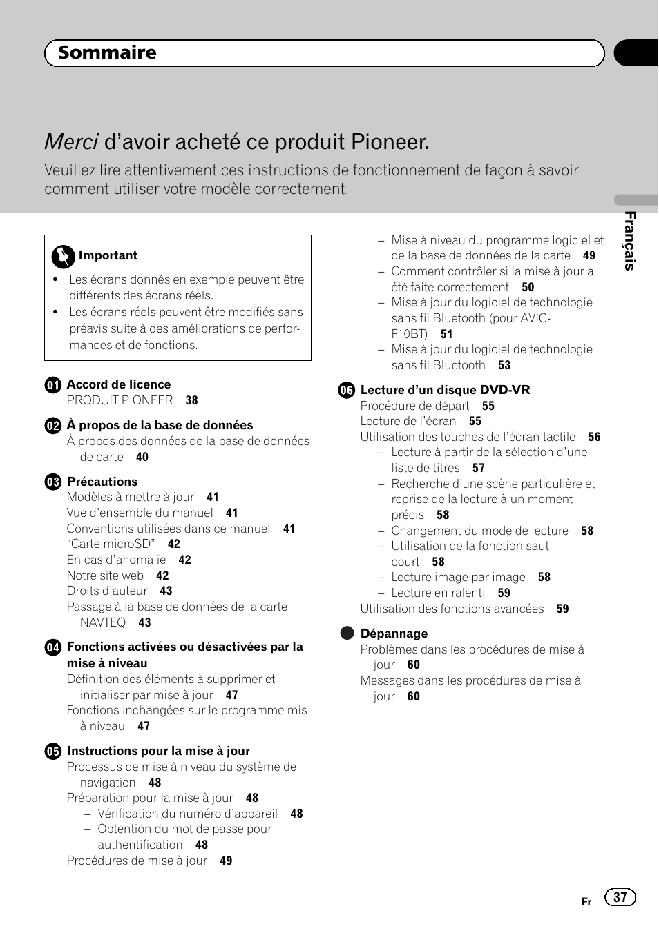 Pioneer AVIC-F10BT User Manual | Page 37 / 164