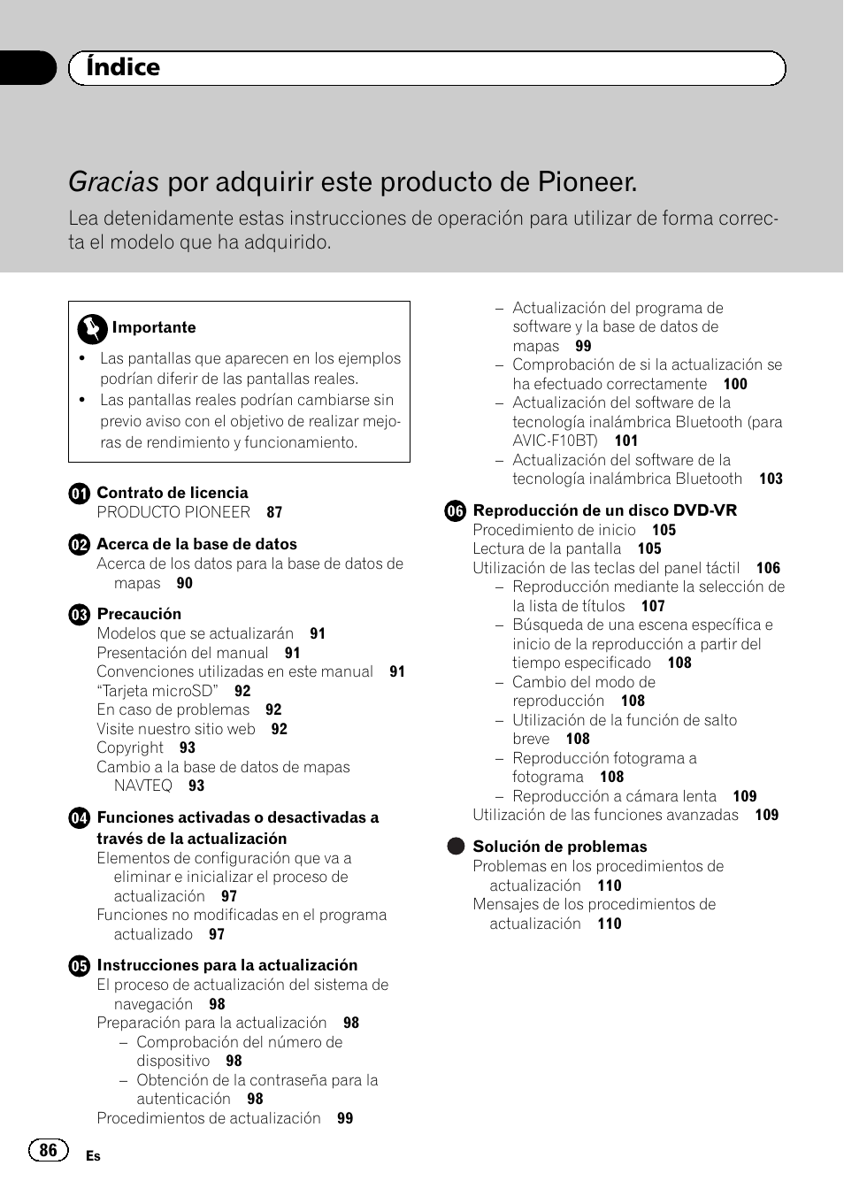 Pioneer AVIC-F10BT User Manual | Page 86 / 164