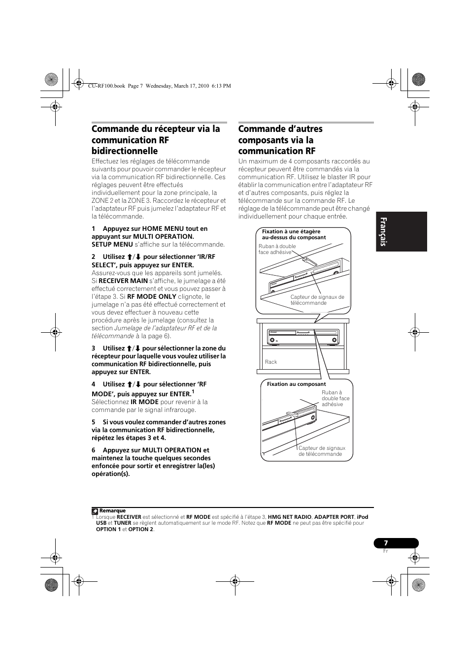 Pioneer CU-RF100-U User Manual | Page 33 / 84