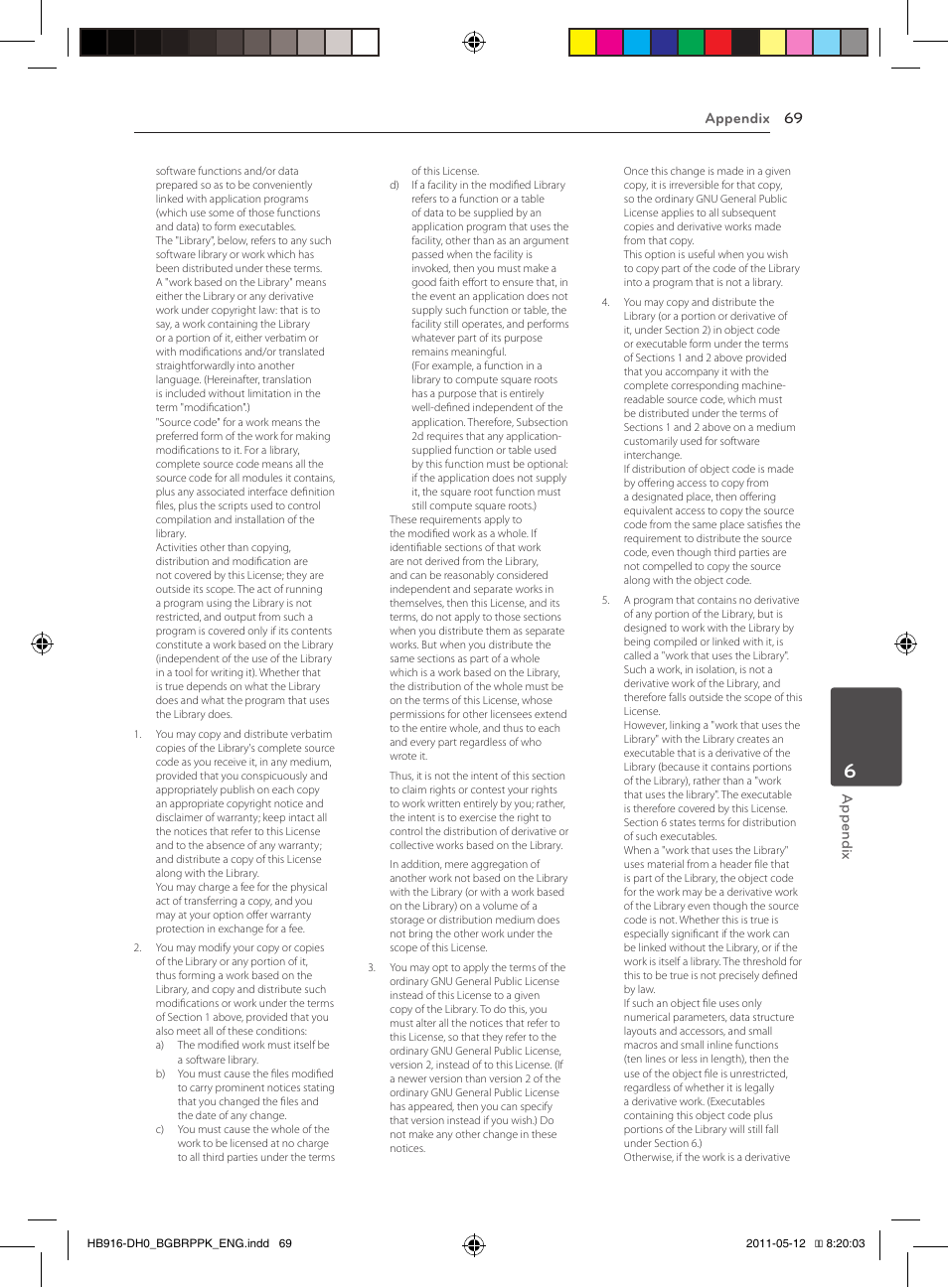 Pioneer BCS-212 User Manual | Page 69 / 72
