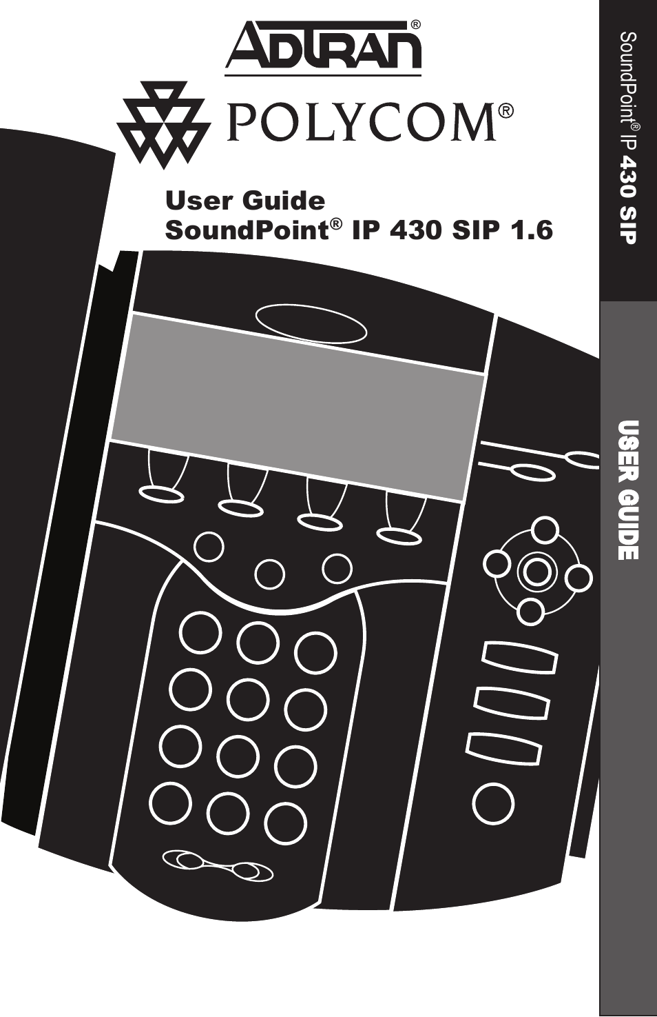 ADTRAN Polycom SoundPoint IP 430 User Manual | 31 pages