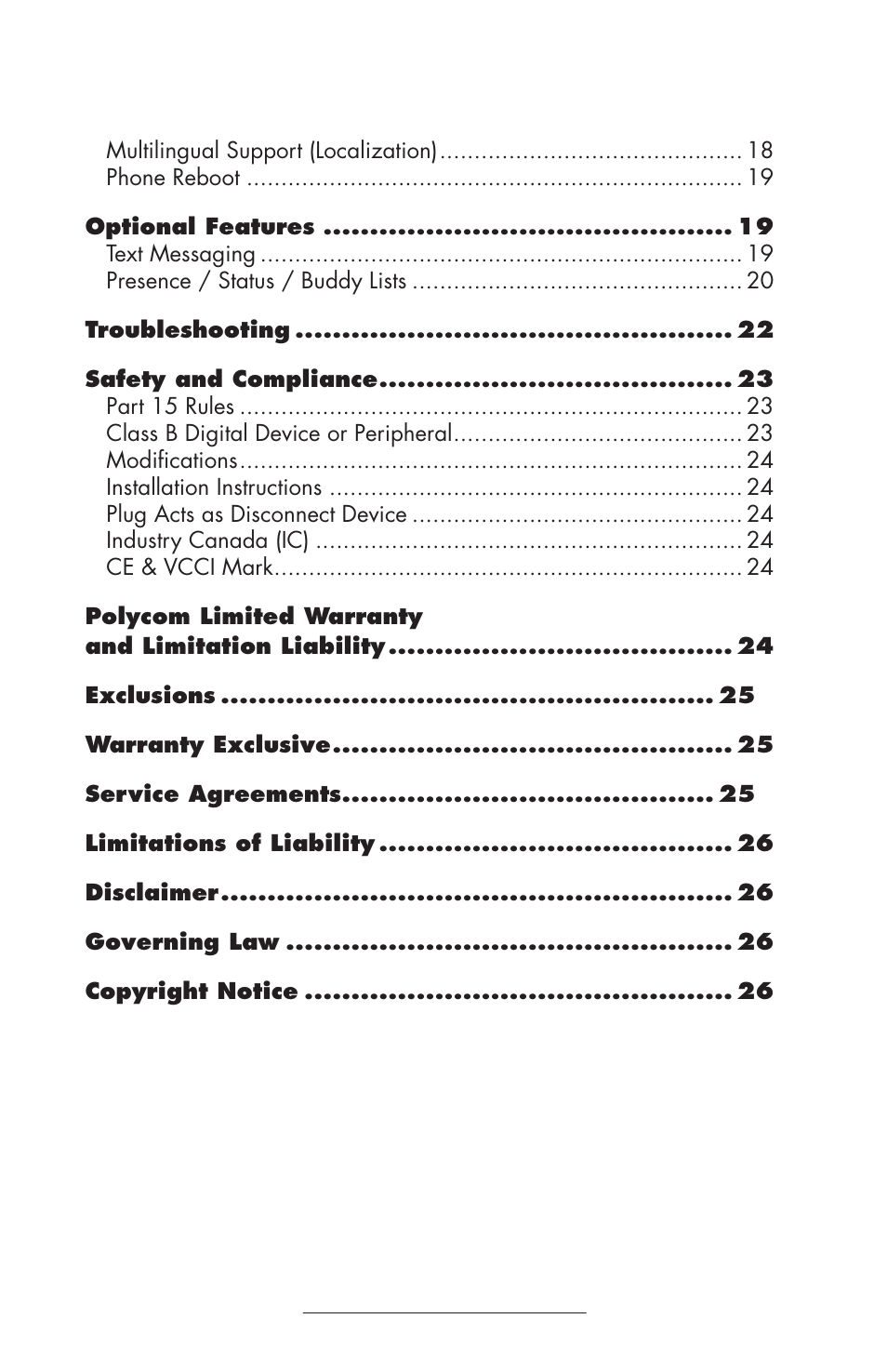 ADTRAN Polycom SoundPoint IP 430 User Manual | Page 3 / 31