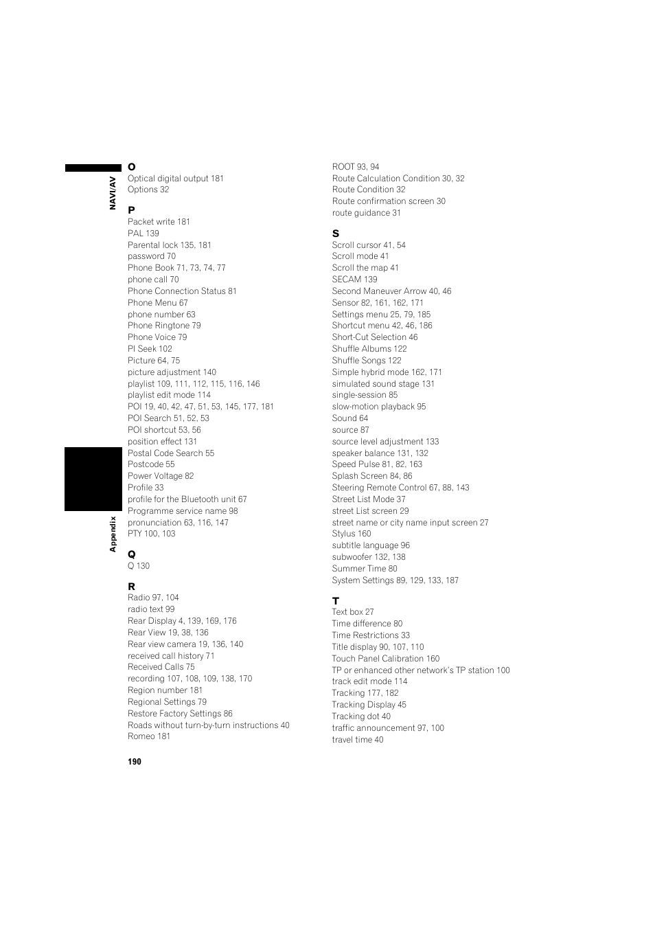 Pioneer AVIC-HD3 RU User Manual | Page 192 / 194