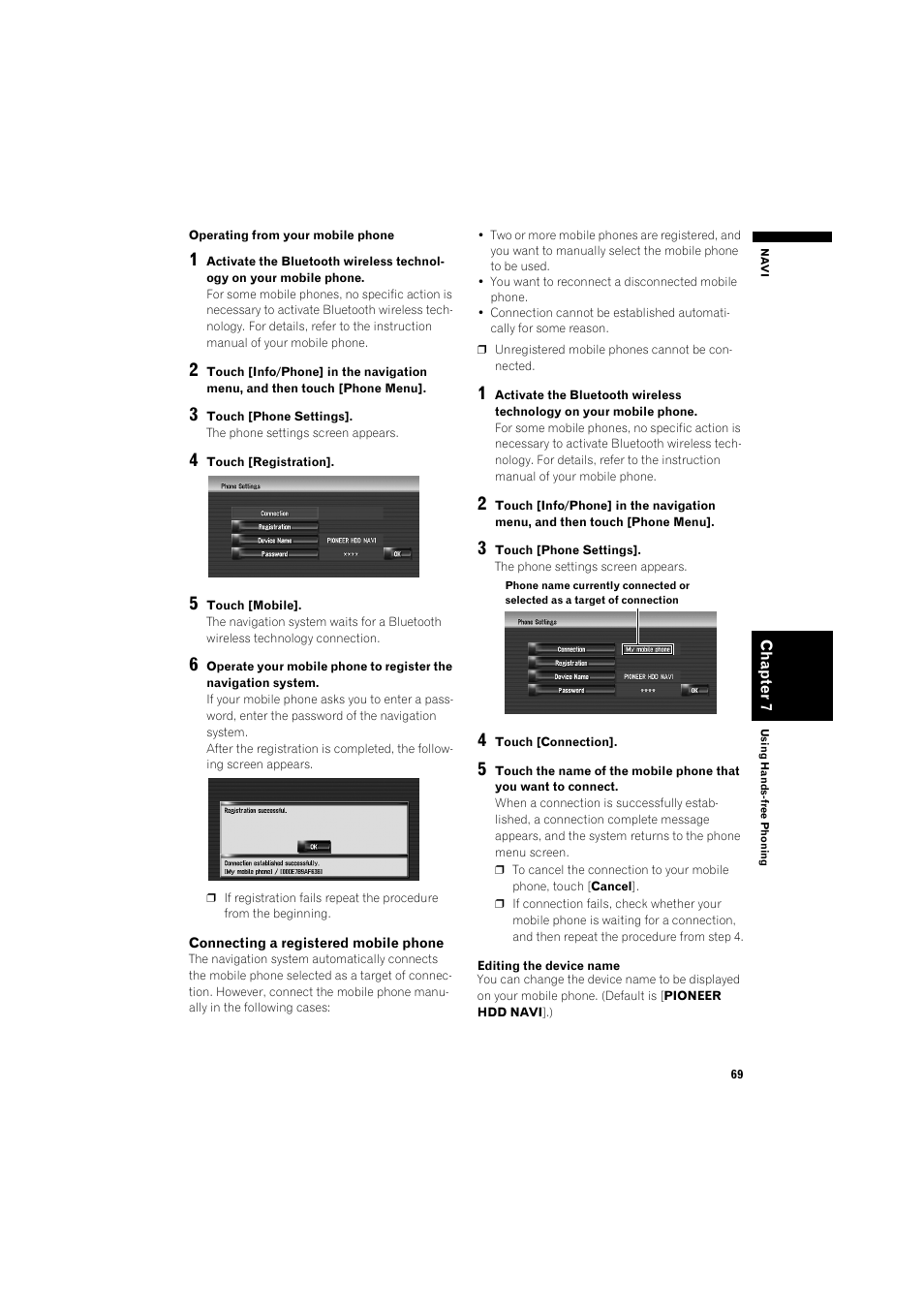 Pioneer AVIC-HD3 RU User Manual | Page 71 / 194