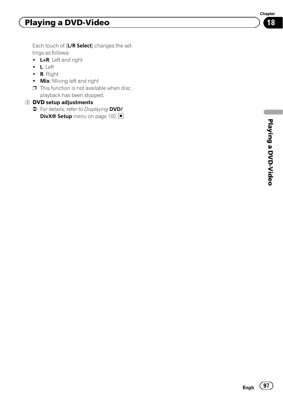 Playing a dvd-video | Pioneer AVIC-F9310BT User Manual | Page 97 / 208