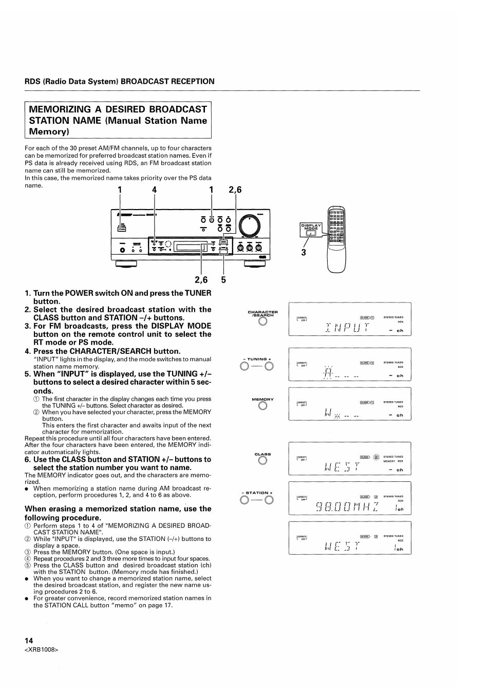 Pioneer SX-209RDS User Manual | Page 14 / 20