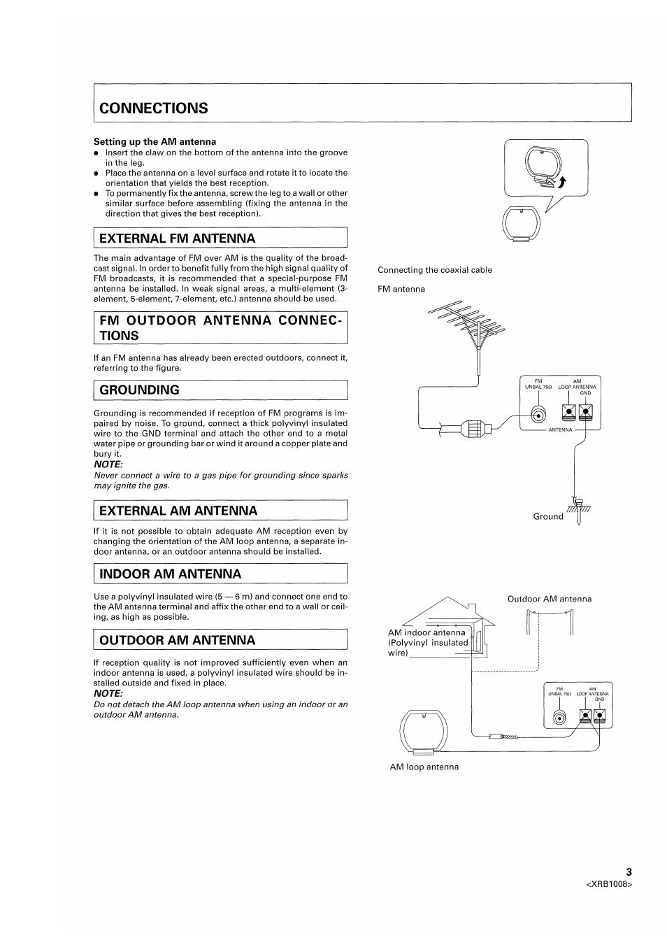 Pioneer SX-209RDS User Manual | Page 3 / 20