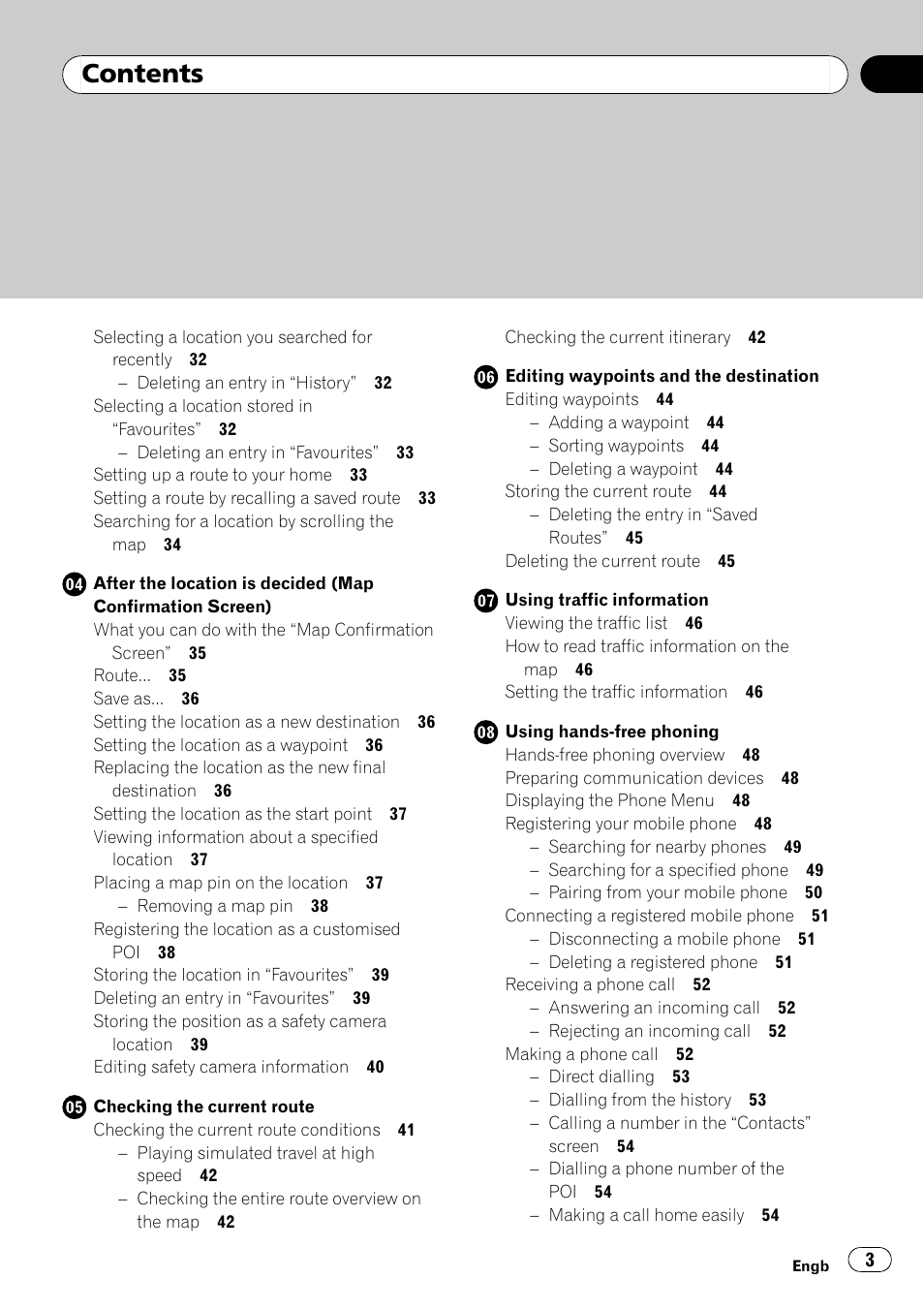 Pioneer AVIC-F910BT User Manual | Page 3 / 170