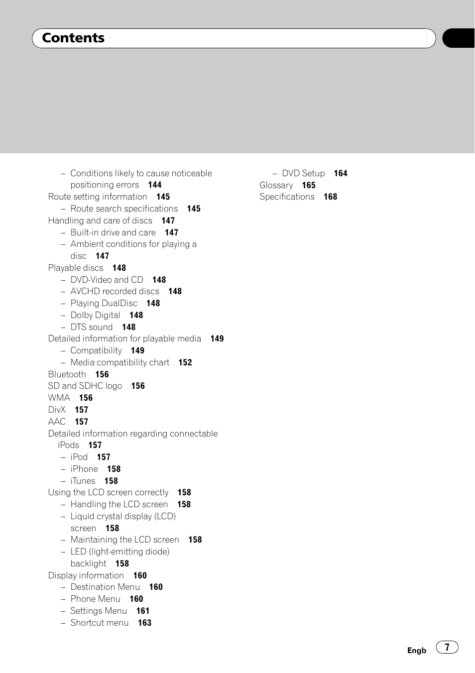 Pioneer AVIC-F910BT User Manual | Page 7 / 170